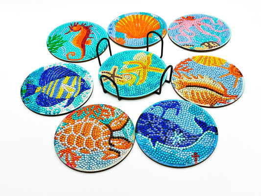 Marine Life Coaster Set